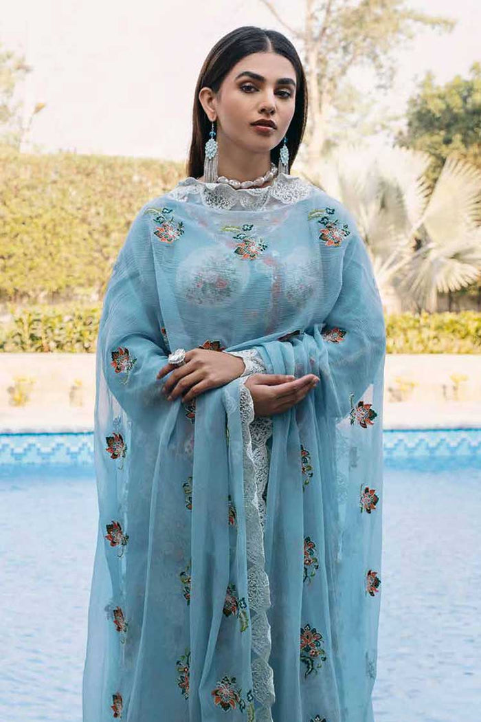 Charizma Sheen Vol-01 Unstitched Printed Lawn 3 Piece Suit PEC-07