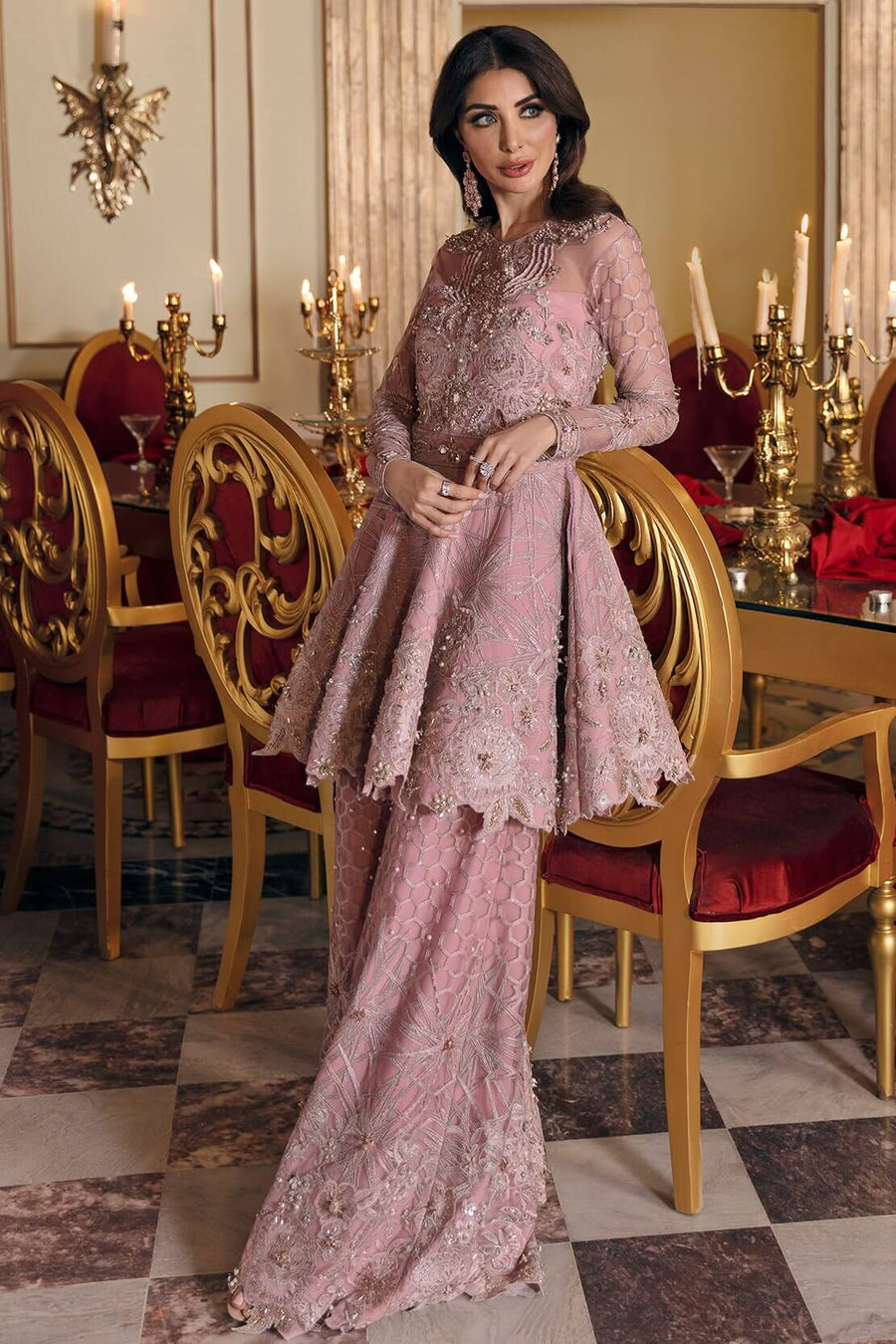 Reign Reignaissance Luxury Wedding Unstitched 3Pc Suit - PENTHIA - FaisalFabrics.pk