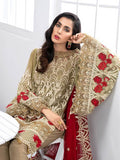 Akbar Aslam Luxury Chiffon Collection 2020 3pc Suit AAC-1107 PERUVIAN ROSE - FaisalFabrics.pk
