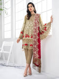 Akbar Aslam Luxury Chiffon Collection 2020 3pc Suit AAC-1107 PERUVIAN ROSE - FaisalFabrics.pk