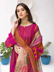 Charizma Print Melody Fall Winter Unstitched Marina 3Pc Suit PEW-01
