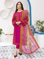 Charizma Print Melody Fall Winter Unstitched Marina 3Pc Suit PEW-01
