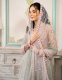 SIFA Luxury Embroidered Pret Suit - PINK GALA