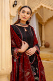 Waresha Luxury Embroidered Sweet Leather Unstitched 3Pc Suit PL-606
