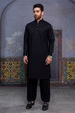So Kamal Mens Unstitched Premium Cotton Suit - PM-1516 Black