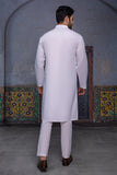 So Kamal Mens Unstitched Premium Cotton Suit - PM-1516 White