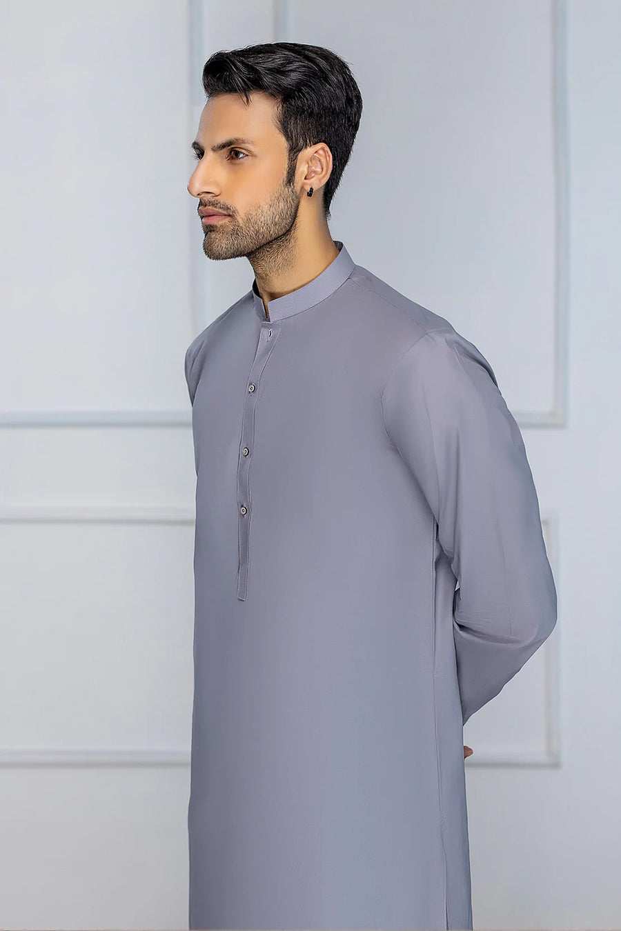 So Kamal Mens Unstitched Premium Cotton Suit PM-1519 Mauve