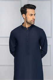 So Kamal Mens Unstitched Premium Cotton Suit PM-1519 Navy Blue