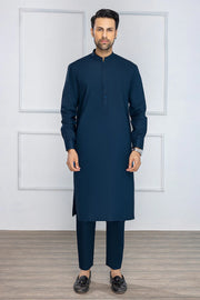 So Kamal Mens Unstitched Premium Cotton Suit PM-1519 Teal Blue