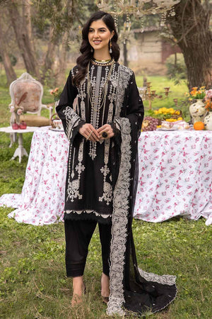 Gul Ahmed Festive Eid Embroidered Lawn Unstitched 3Pc Suit PM-32008