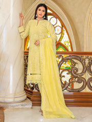 GulAhmed Summer Premium Embroidered Lawn Unstitched 3Pc Suit PM-32061