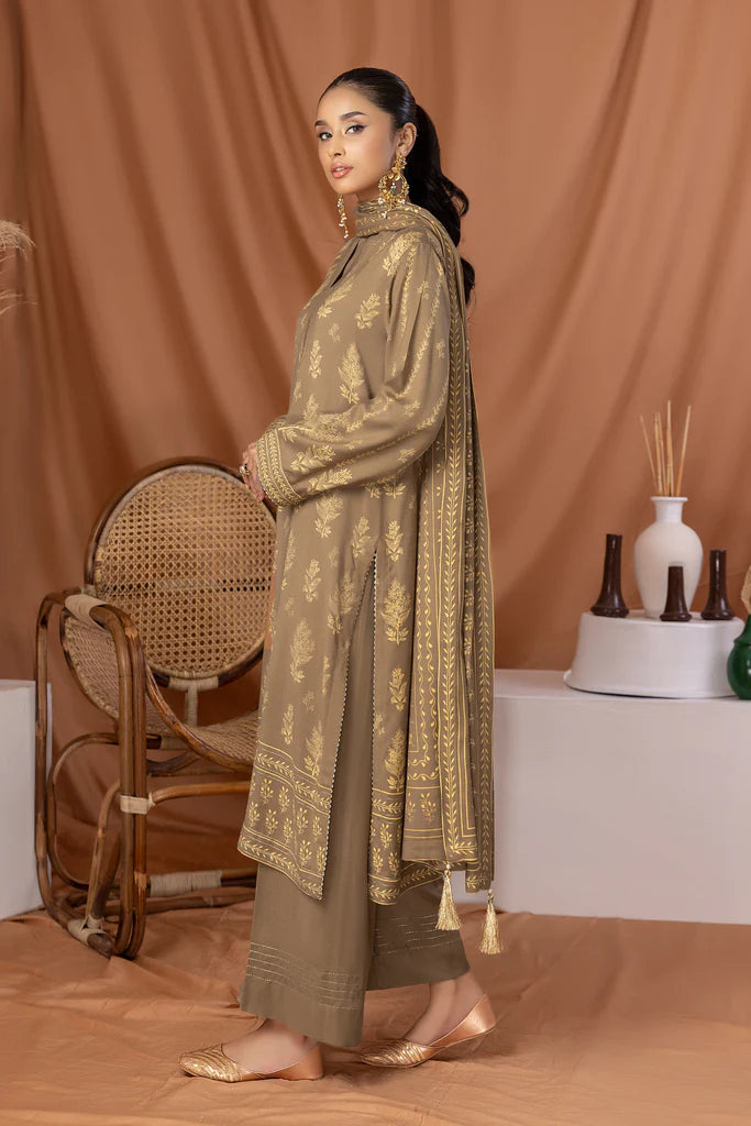 Lakhany LSM Pashmina Printed Unstitched 3Pc Suit PPC-301-C