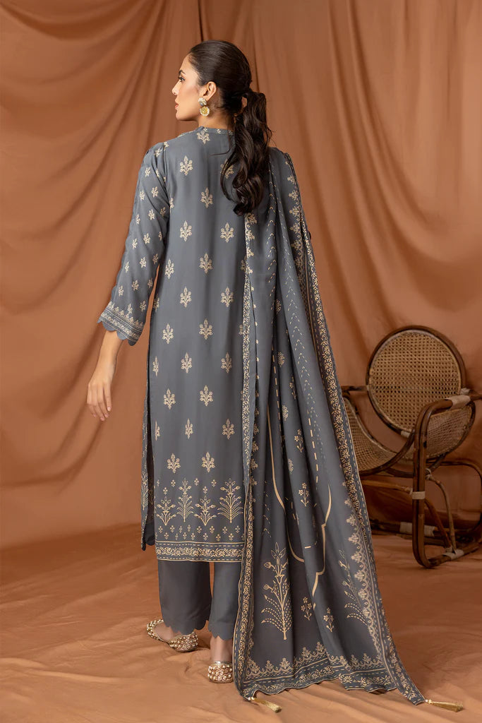 Lakhany LSM Pashmina Printed Unstitched 3Pc Suit PPC-306-C