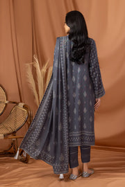 Lakhany LSM Pashmina Printed Unstitched 3Pc Suit PPC-307-B