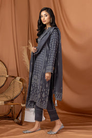 Lakhany LSM Pashmina Printed Unstitched 3Pc Suit PPC-307-B