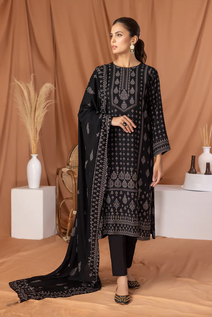 Lakhany LSM Pashmina Printed Unstitched 3Pc Suit PPC-307-C