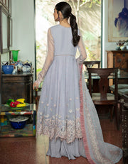 Emaan Adeel Luxury Pret Formal Wedding Suit PR-48 LAVENDER - FaisalFabrics.pk