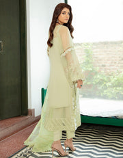 Emaan Adeel Luxury Pret Formal Wedding Suit PR-54 PASTEL PISTACHIO - FaisalFabrics.pk