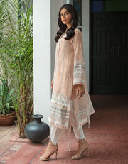 Emaan Adeel Luxury Pret Formal Wedding Suit PR-57 SOFT PEACH - FaisalFabrics.pk