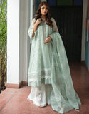 Emaan Adeel Luxury Pret Formal Wedding Suit PR-60 FROSTED MINT - FaisalFabrics.pk