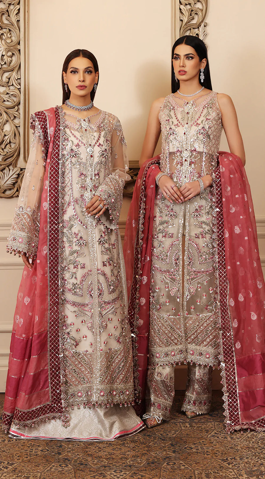 ANAYA Opulence Embroidered Formal Unstitched 3Pc Suit AC22-06 PRICILLA