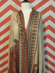 Premium Printed Border Shawl for women Lawn Fabric PSL-02 - FaisalFabrics.pk