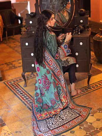 Gul Ahmed Pure Joy of Winter Printed Khaddar 3Pc Suit PVS-12001 A