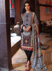 Gul Ahmed Pure Joy of Winter Printed Khaddar 3Pc Suit PVS-12001 B