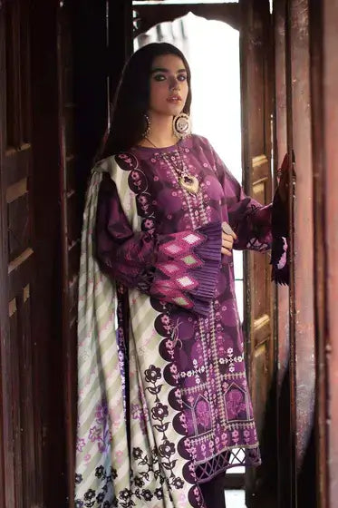 Gul Ahmed Pure Joy of Winter Printed Khaddar 3Pc Suit PVS-12002 A