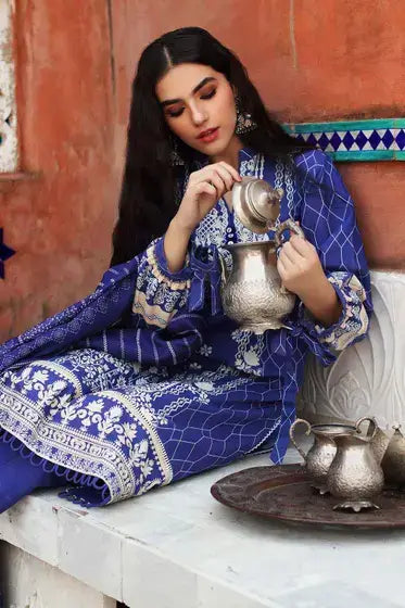 Gul Ahmed Pure Joy of Winter Printed Khaddar 3Pc Suit PVS-12003 B