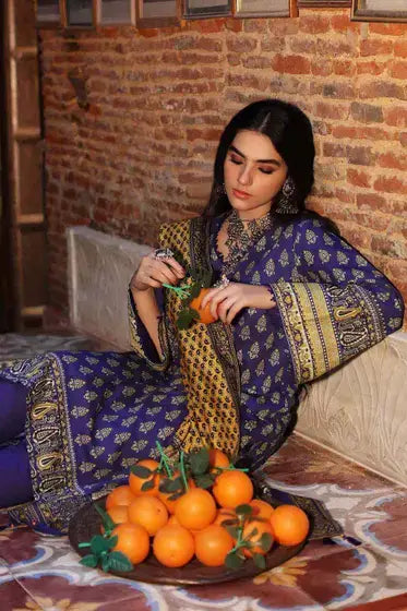 Gul Ahmed Pure Joy of Winter Printed Khaddar 3Pc Suit PVS-12004 B