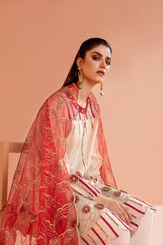 Maria Osama Khan Ethereal Basic Pret 3Pc Suit - PALE PINK