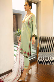 Panache By Puri Fabrics Embroidered Lawn 3 Piece Unstitched Suit P-09 - FaisalFabrics.pk