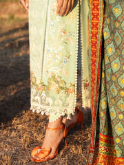 Mushq Lawana Embroidered Luxury Lawn Unstitched 3Pc Suit MSL-23-11 Parinya