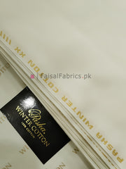 PASHA Winter Cotton Men’s Shalwar Kameez Full Suit Cream - FaisalFabrics.pk