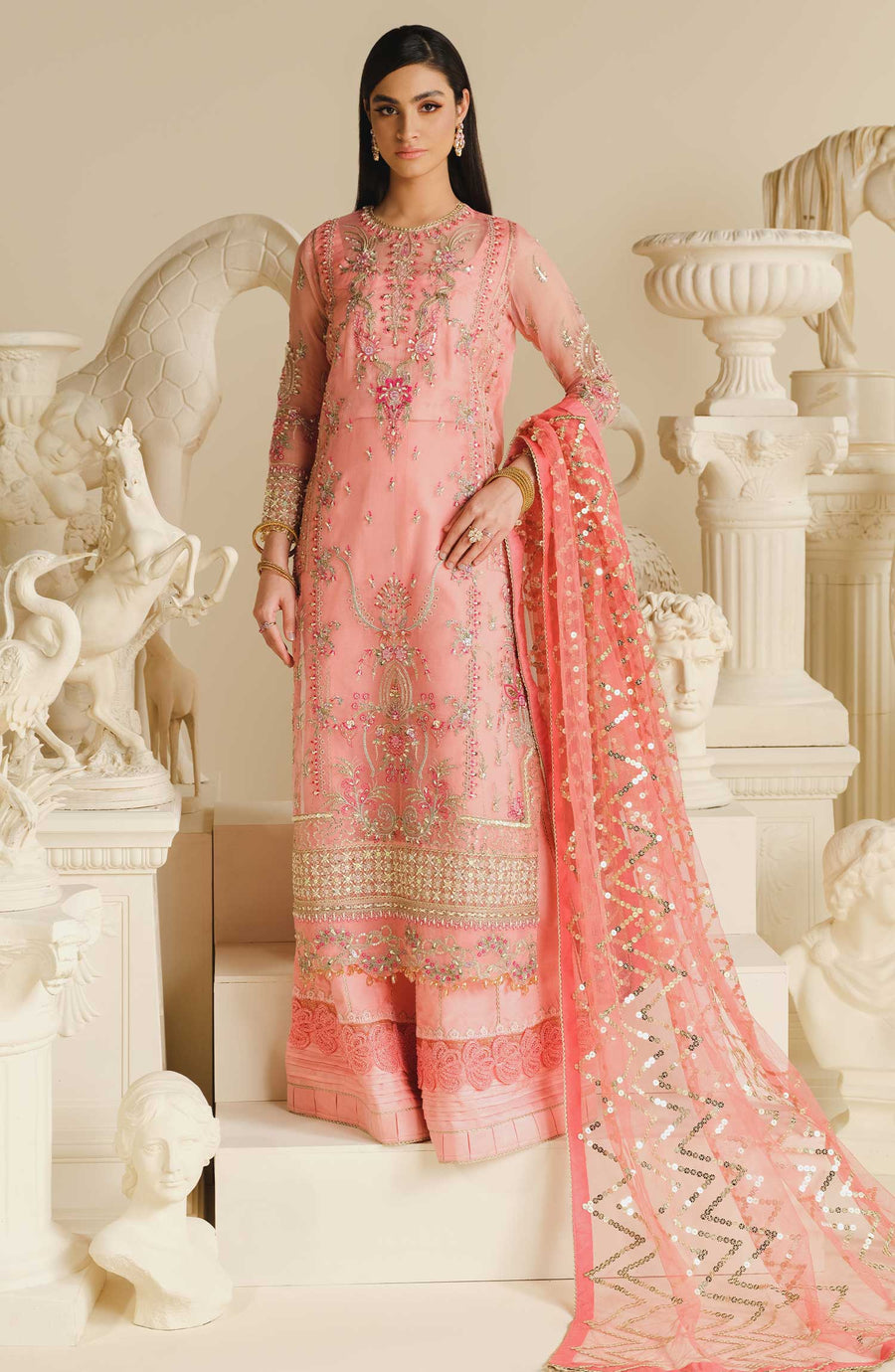 Maryum N Maria Khawaab Unstitched Luxury Formals Suit MFD-0089