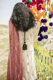 Qalamkar QLine II Lawn Embroidered Unstitched 3 Piece Suit EE-06 - FaisalFabrics.pk