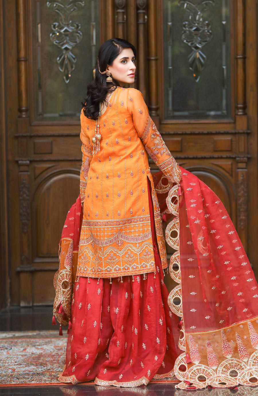 Waresha Rang Reet Unstitched Luxury Formal 3Pc Suit D-08 QAUS E QAZA