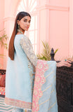 MASHQ Premium Embroidered Formals 3pc Suit QFG-0015 BAROQUE - FaisalFabrics.pk