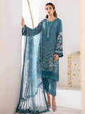 Ramsha Reet Fall Winter Embroidered Linen Unstitched 3pc Suit R-201 - FaisalFabrics.pk