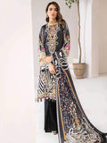 Ramsha Reet Fall Winter Embroidered Linen Unstitched 3pc Suit R-206