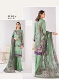 Ramsha Reet Fall Winter Embroidered Linen Unstitched 3pc Suit R-207 - FaisalFabrics.pk