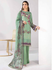 Ramsha Reet Fall Winter Embroidered Linen Unstitched 3pc Suit R-207 - FaisalFabrics.pk