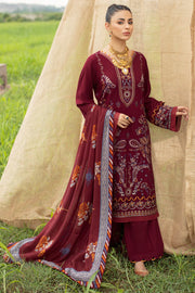 Ramsha Reet Embroidered Luxury Karandi Unstitched 3Pc Suit R-604