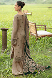 Ramsha Reet Embroidered Luxury Karandi Unstitched 3Pc Suit R-606