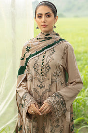 Ramsha Reet Embroidered Luxury Karandi Unstitched 3Pc Suit R-606