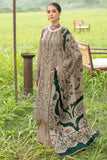 Ramsha Reet Embroidered Luxury Karandi Unstitched 3Pc Suit R-606