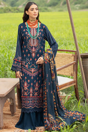 Ramsha Reet Embroidered Luxury Karandi Unstitched 3Pc Suit R-607