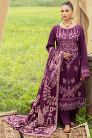 Ramsha Reet Embroidered Luxury Karandi Unstitched 3Pc Suit R-610