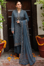 Ramsha Reet Vol-07 Embroidered Luxury Karandi Unstitched 3Pc R-705